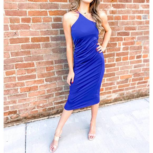 GREY LAB Dresses & Skirts - NEW GREY LAB your royal highness slink dress in royal blue